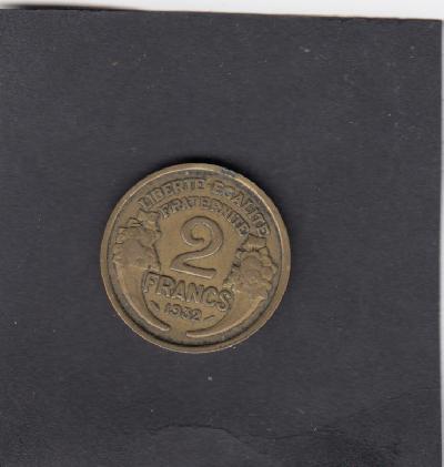 Beschrijving: 2 Francs  